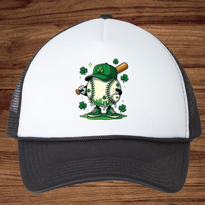 St. Patrick’s Day Baseball DTF Transfer ready to Press