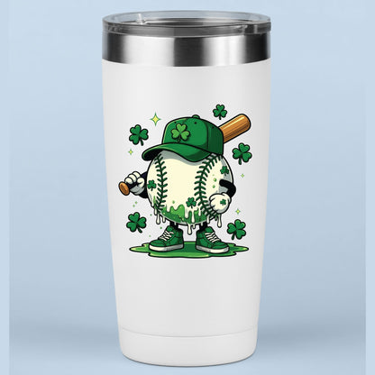 St. Patrick’s Day Baseball DTF Transfer ready to Press