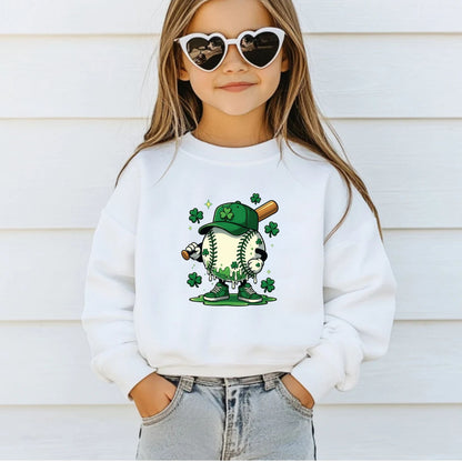 St. Patrick’s Day Baseball DTF Transfer ready to Press