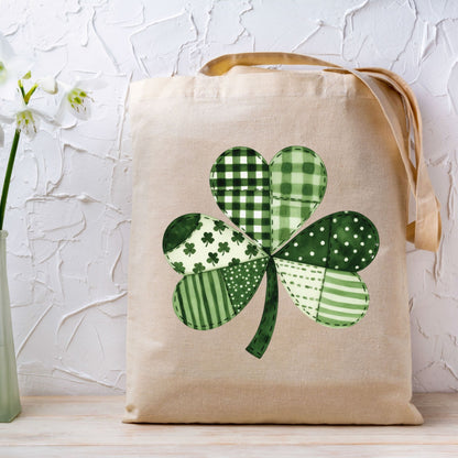 St. Patrick’s Day DTF Transfer ready to Press Patchwork