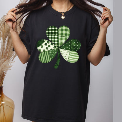 St. Patrick’s Day DTF Transfer ready to Press Patchwork