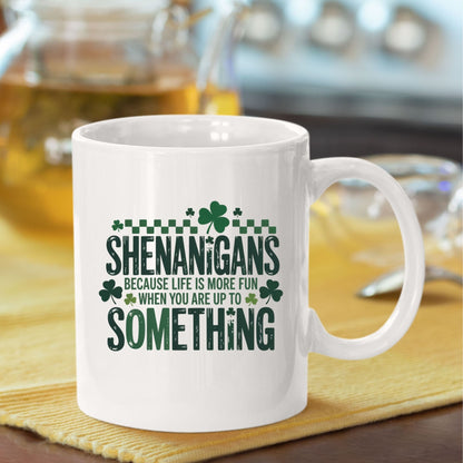 Shenanigans St. Patrick’s Day DTF Transfer ready to Press