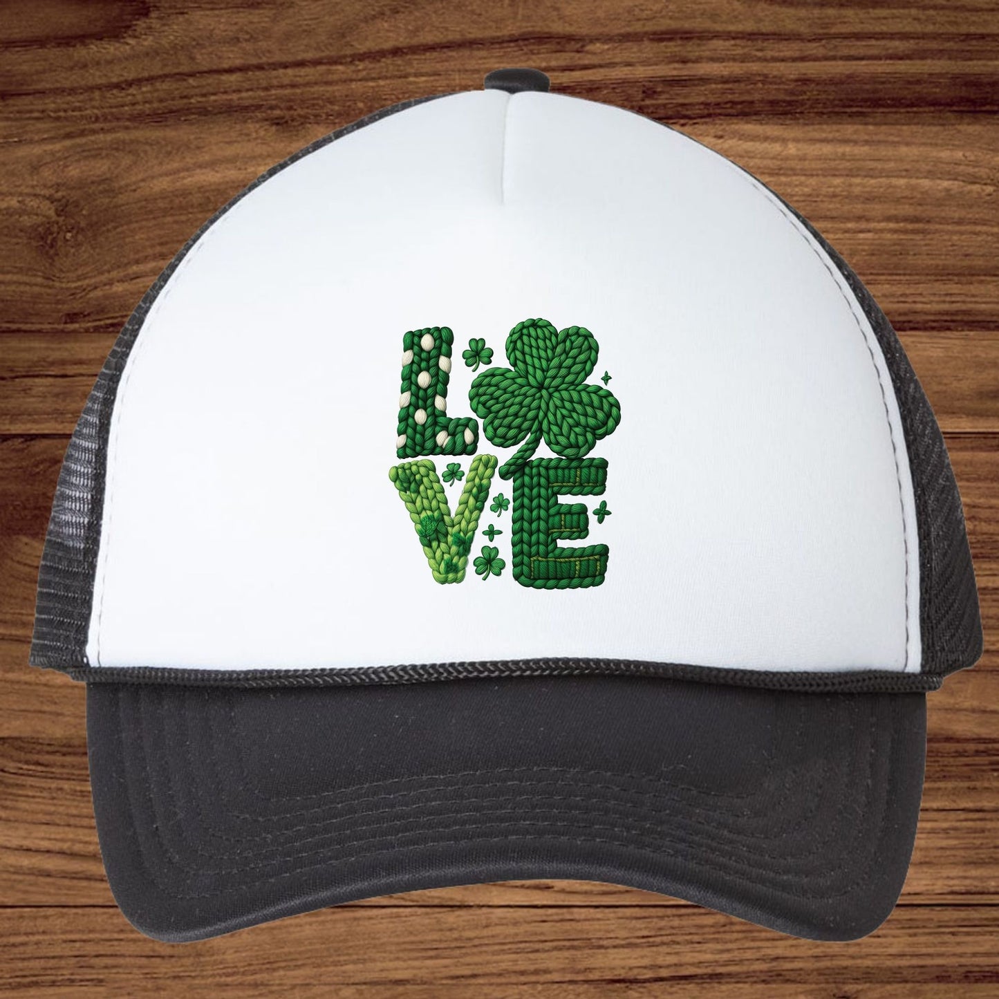 St Patrick’s Day Love DTF Transfer ready to Press