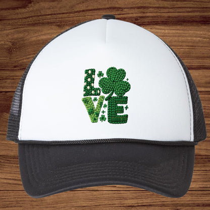 St Patrick’s Day Love DTF Transfer ready to Press