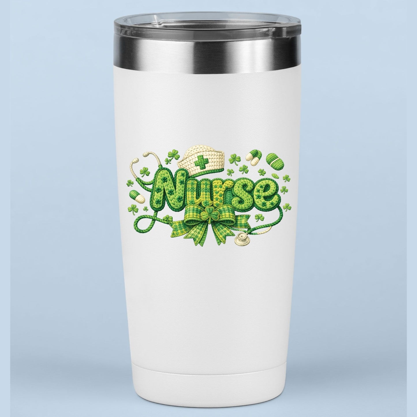 St Patrick’s Day Nurse DTF Transfer