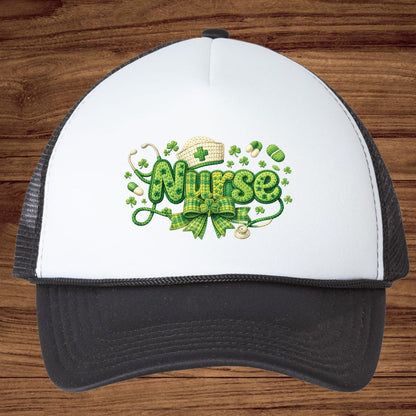 St Patrick’s Day Nurse DTF Transfer