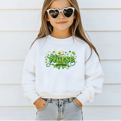 St Patrick’s Day Nurse DTF Transfer