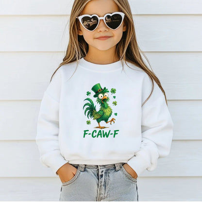 F-CAW-F Rooster St Patrick’s DTF Transfer ready to Press