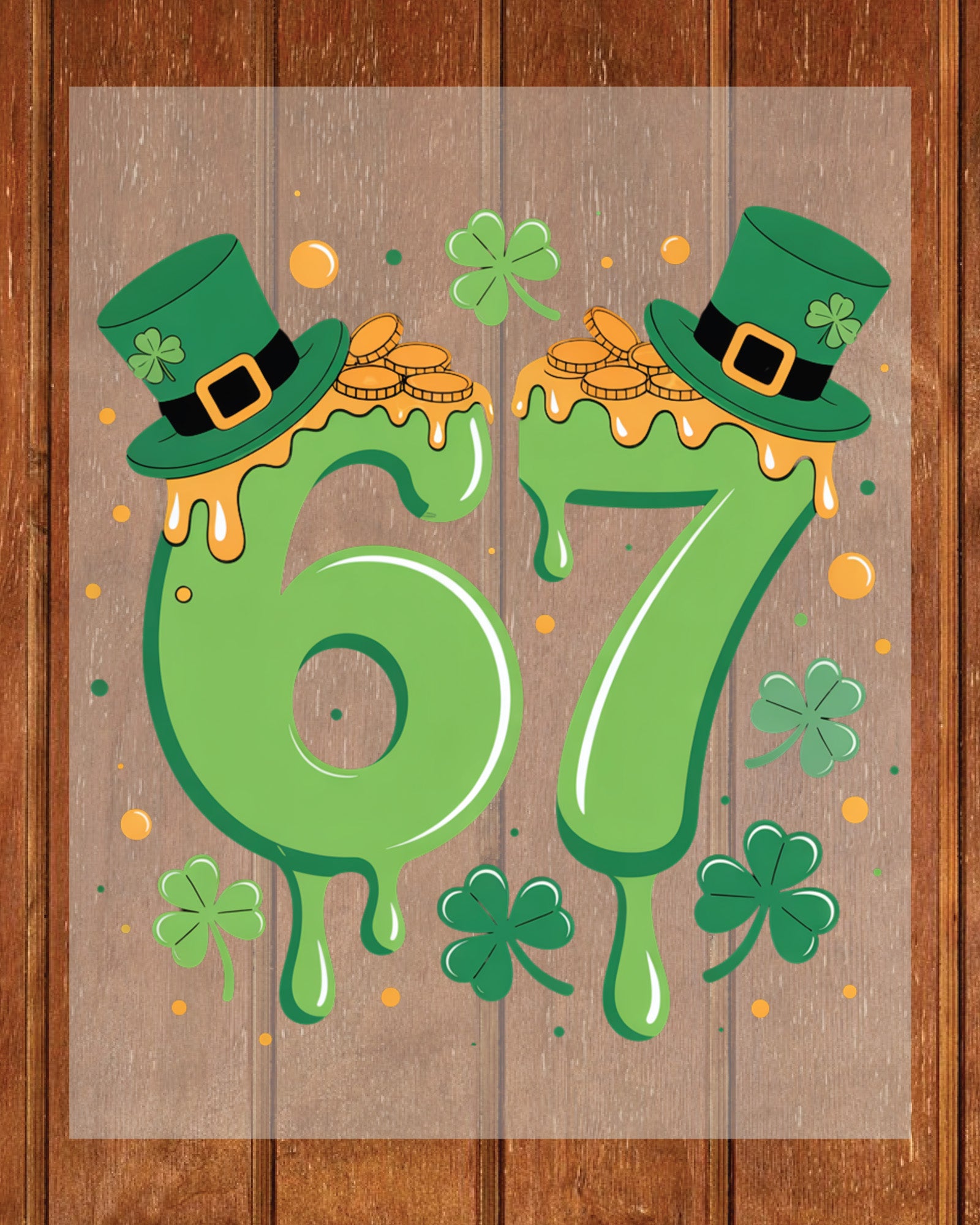St Patricks Day 67 Heat Transfer Ready to Press