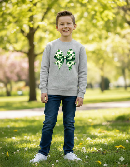 St Patrick's Day Bow Shirt