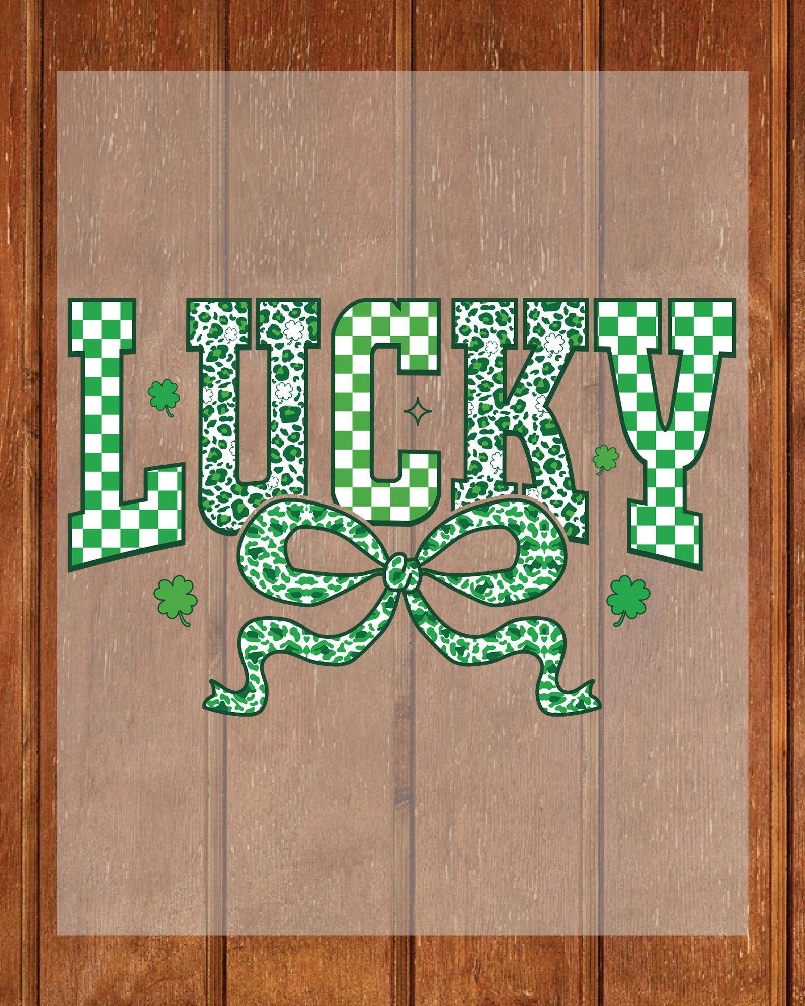 St Patricks Day DTF Transfer