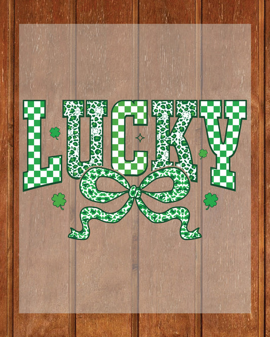 St Patricks Day DTF Transfer