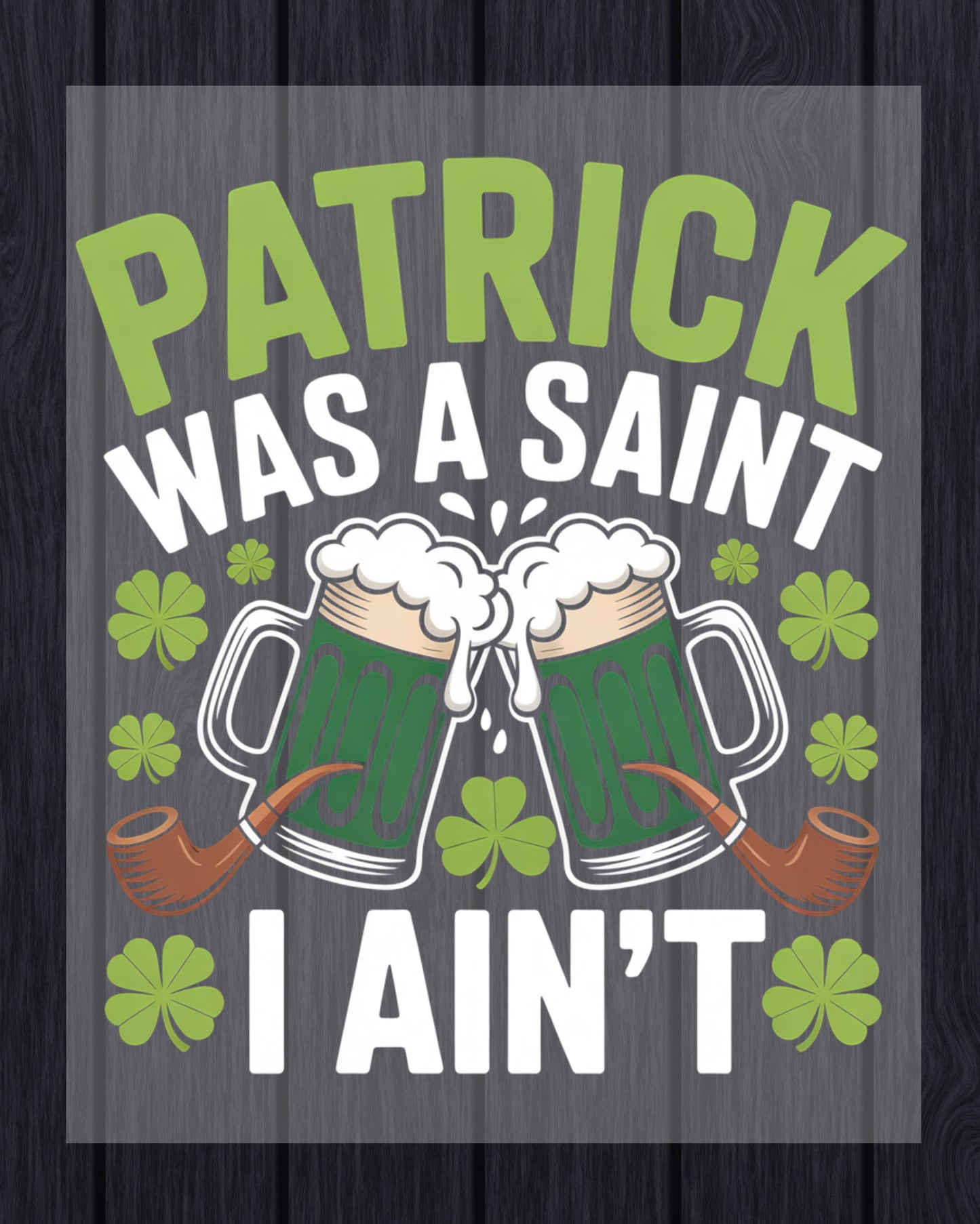 St. Patricks Day DTF Transfer