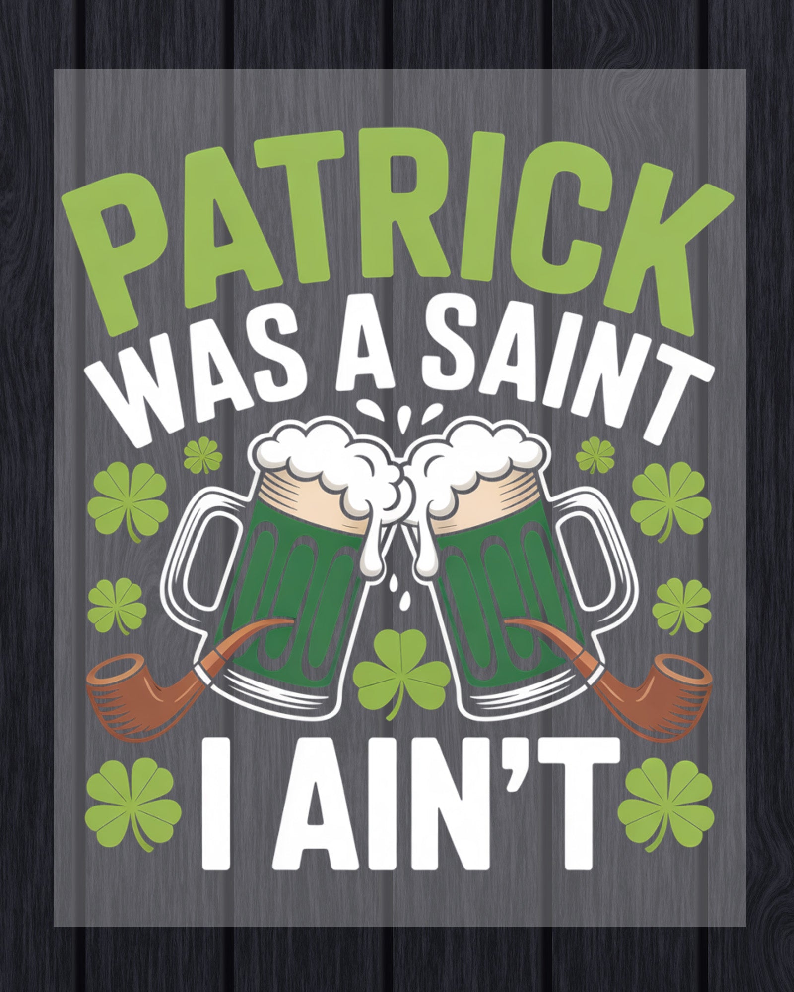 St. Patricks Day DTF Transfer
