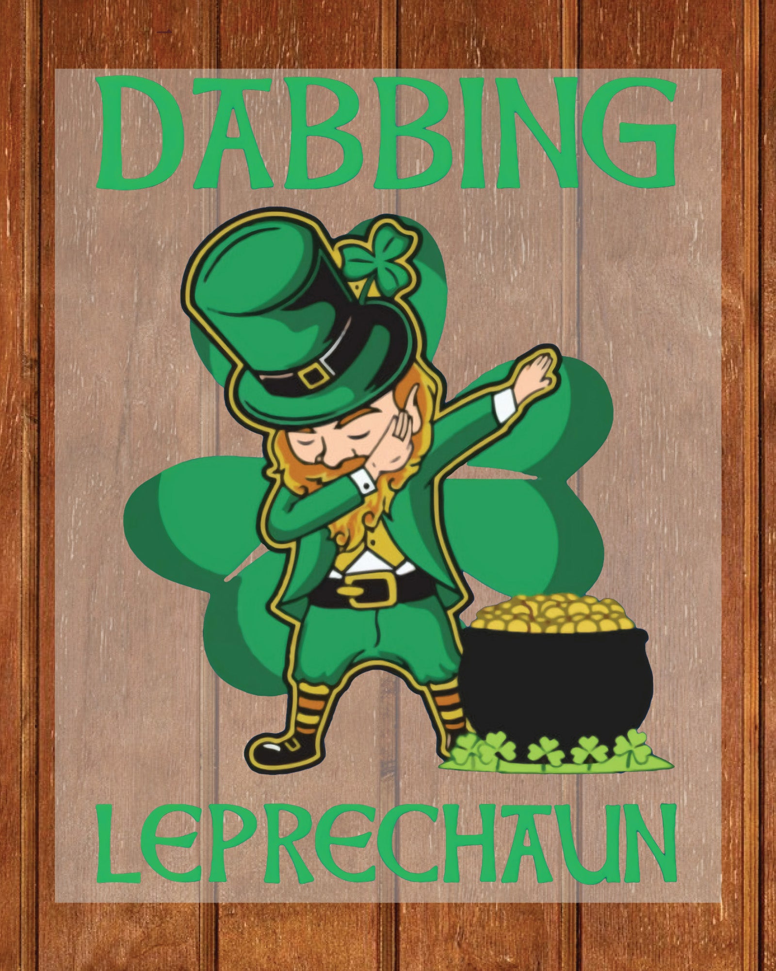 St Patricks Day DTF Transfer