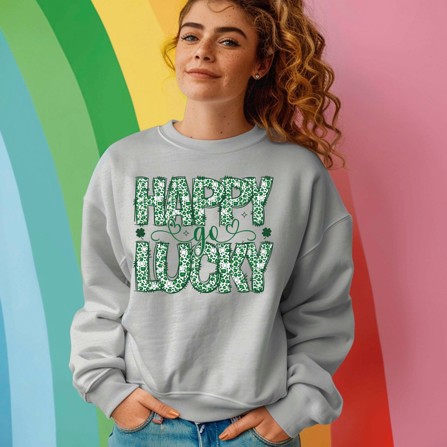 St. Patricks Day Heat Transfer Ready to Press
