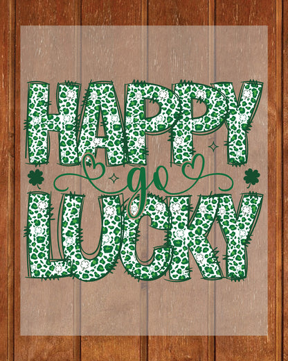 St. Patricks Day Heat Transfer Ready to Press