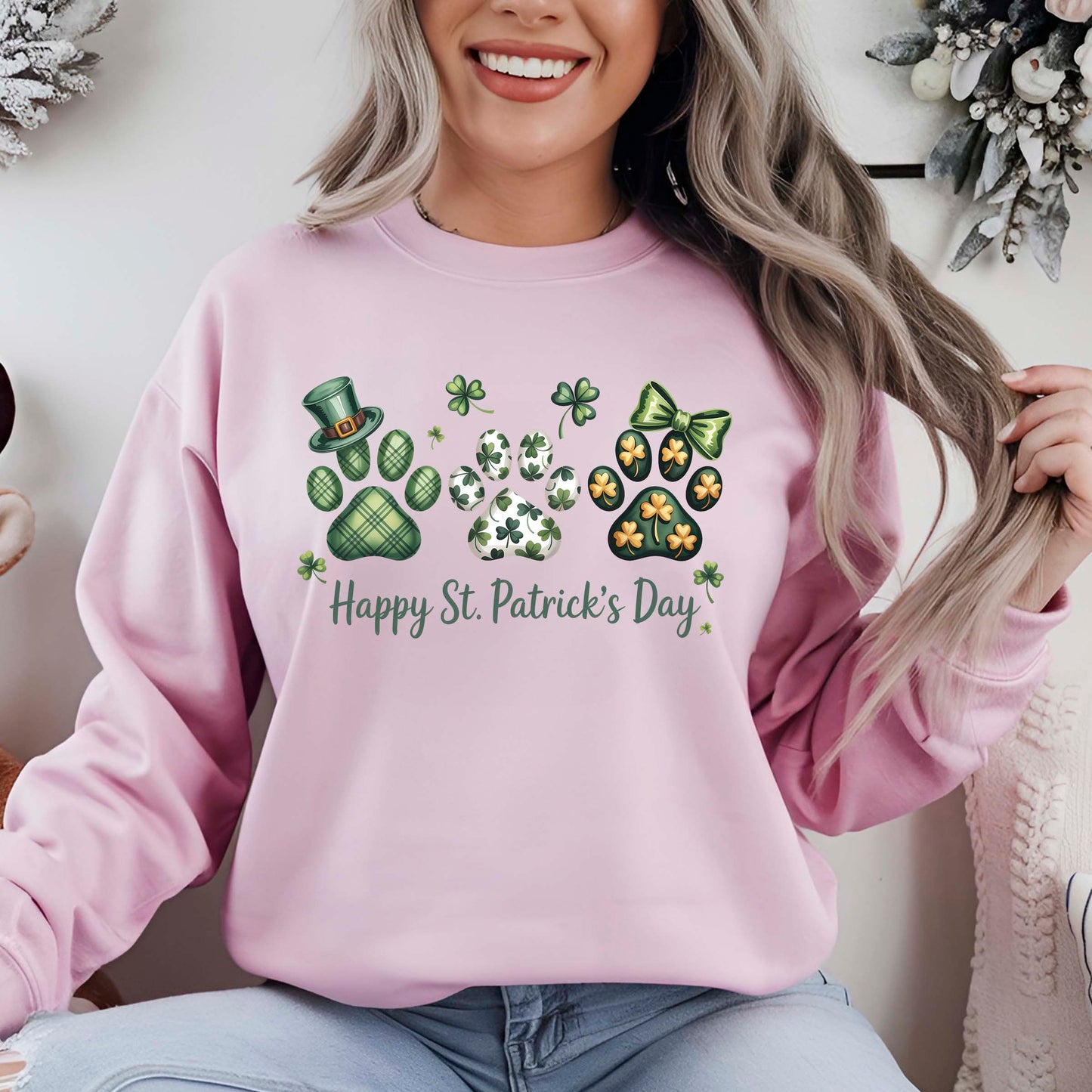 St Patricks Day Heat Transfer Ready to Press