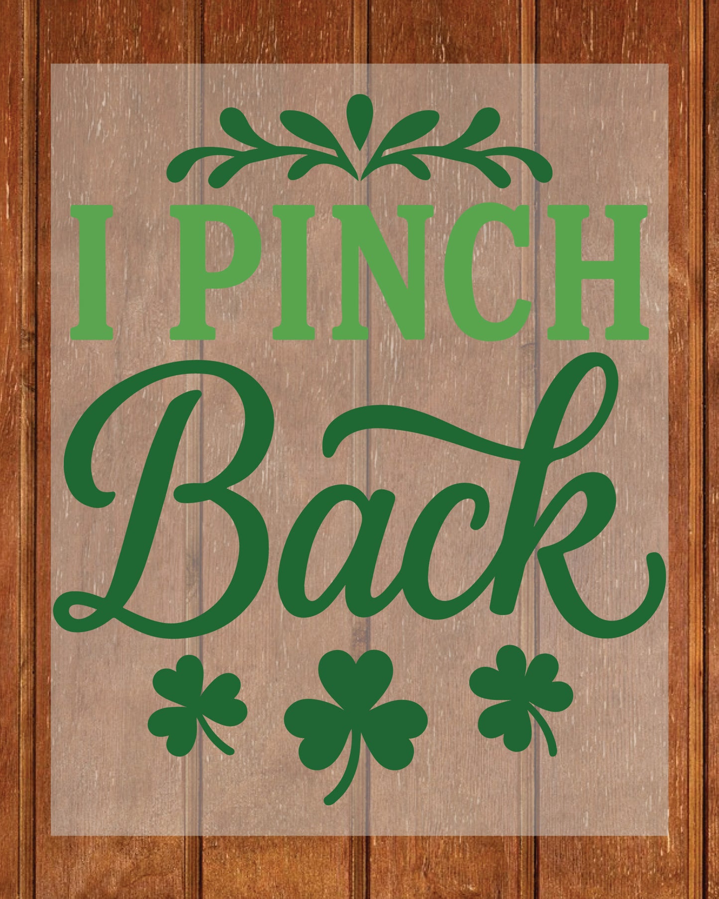 St Patricks Day Heat Transfer Ready to Press