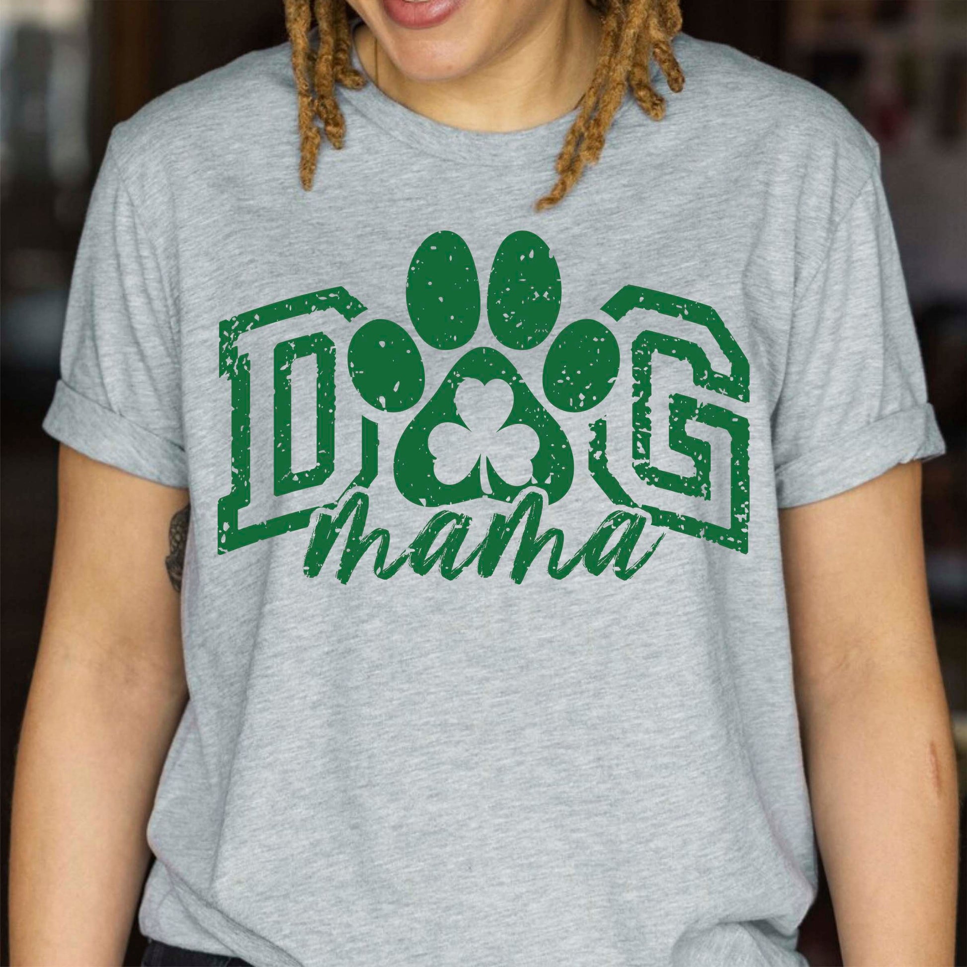 St Patrick's Day Shirts Dog Mama Sweatshirt