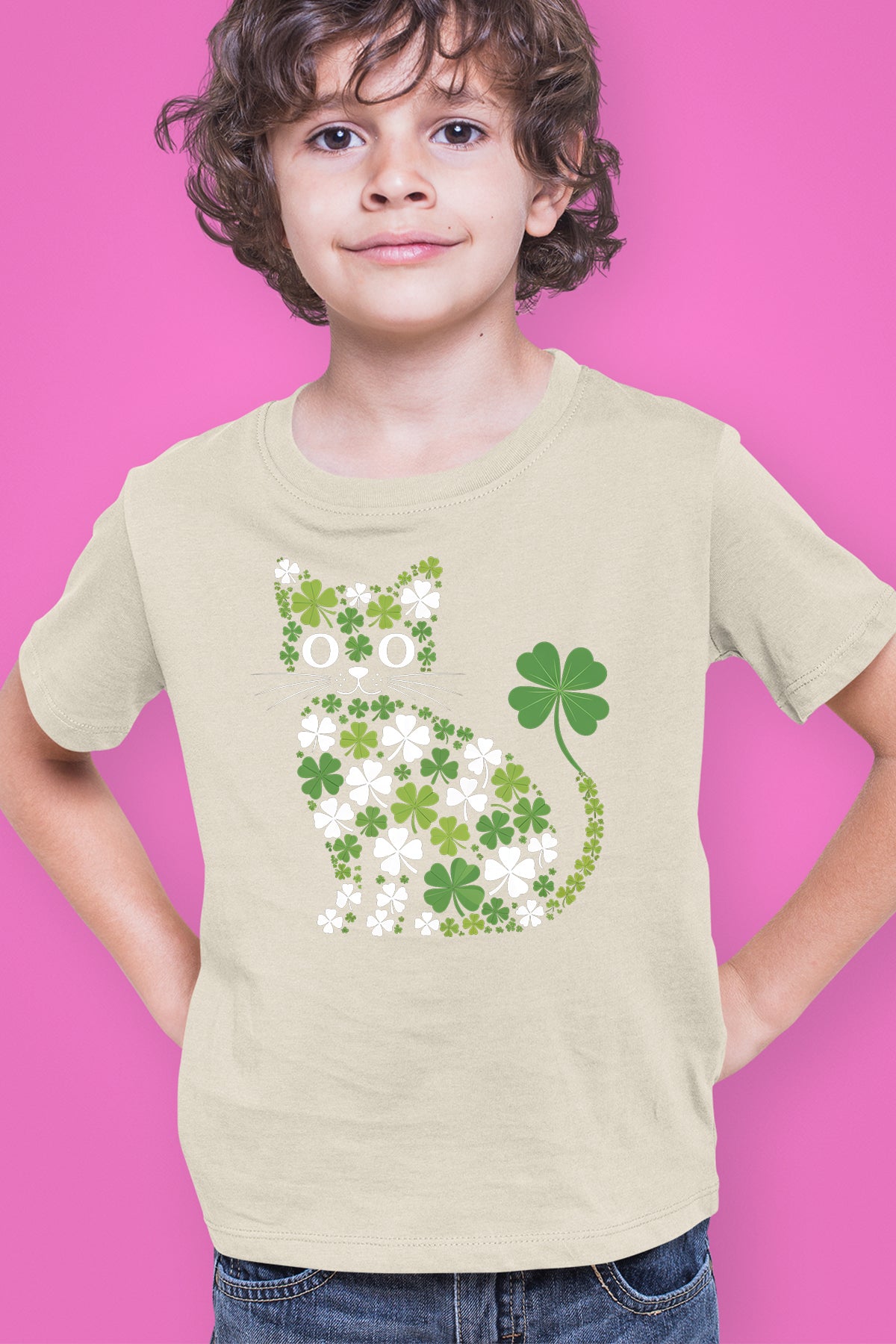 St Patrick's Day Sweatshirt Irish Cat Shamrock Shirts