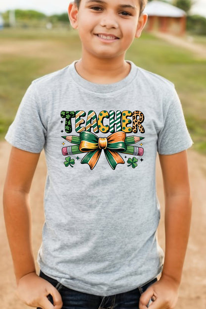 St Patrick's Day Sweatshirt Irish Teacher Shirts