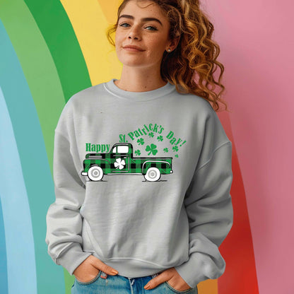 St Patricks Day Truck DTF Transfer