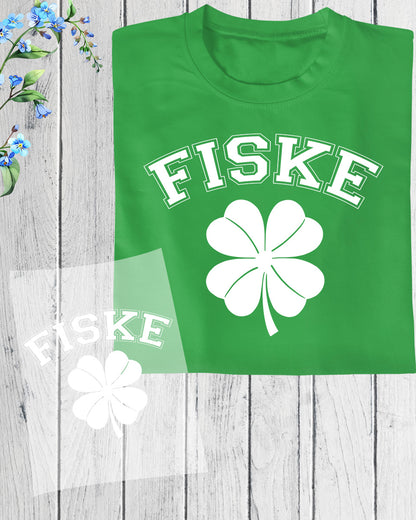 Custom Name St Patrick's Day DTF Transfer Film