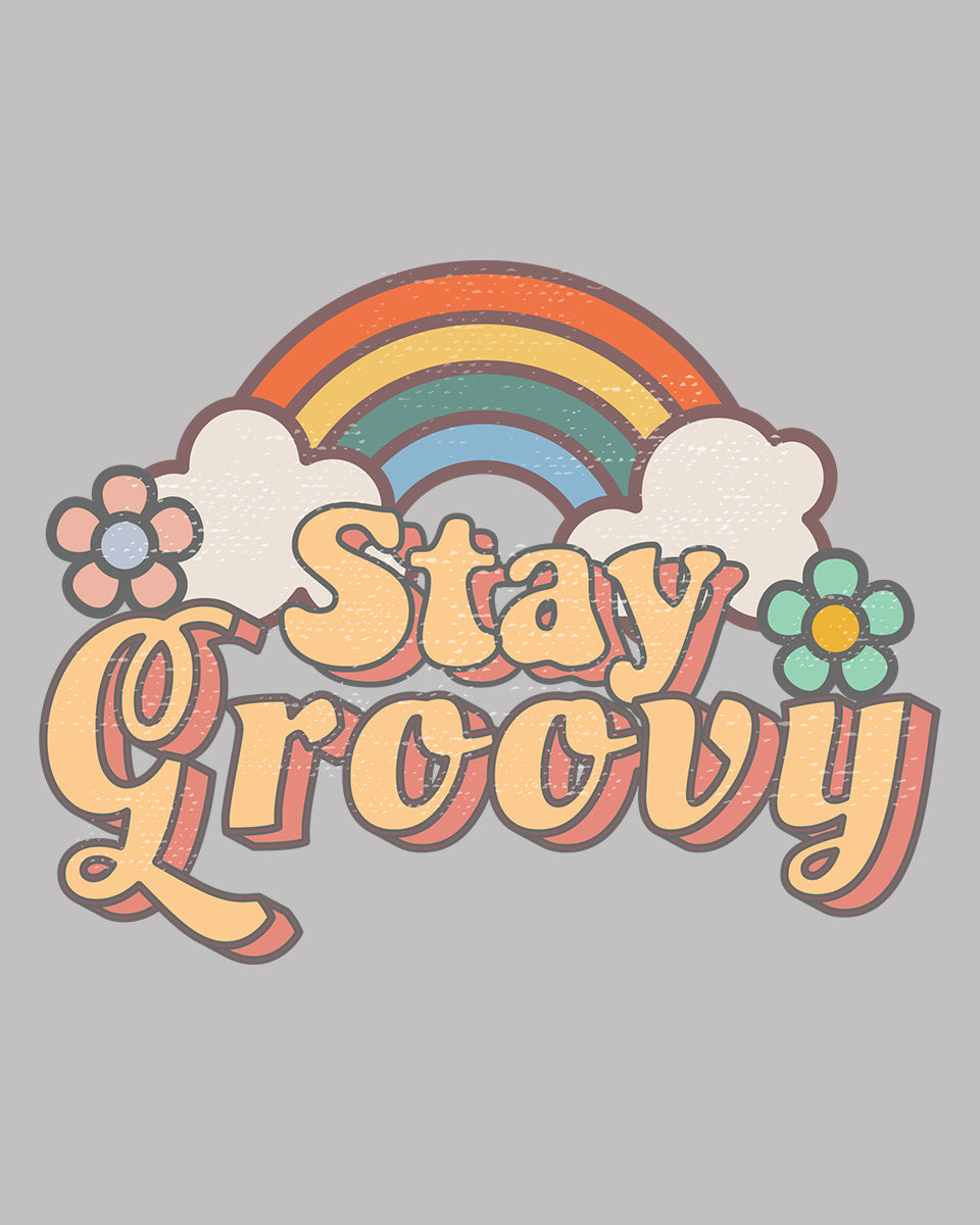 Stay Groovy DTF Transfer Film
