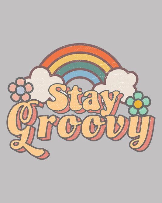 Stay Groovy DTF Transfer Film