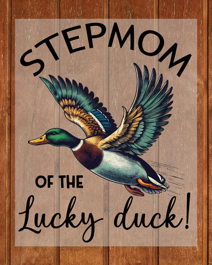 Stepmom of the Lucky Duck DTF Transfer