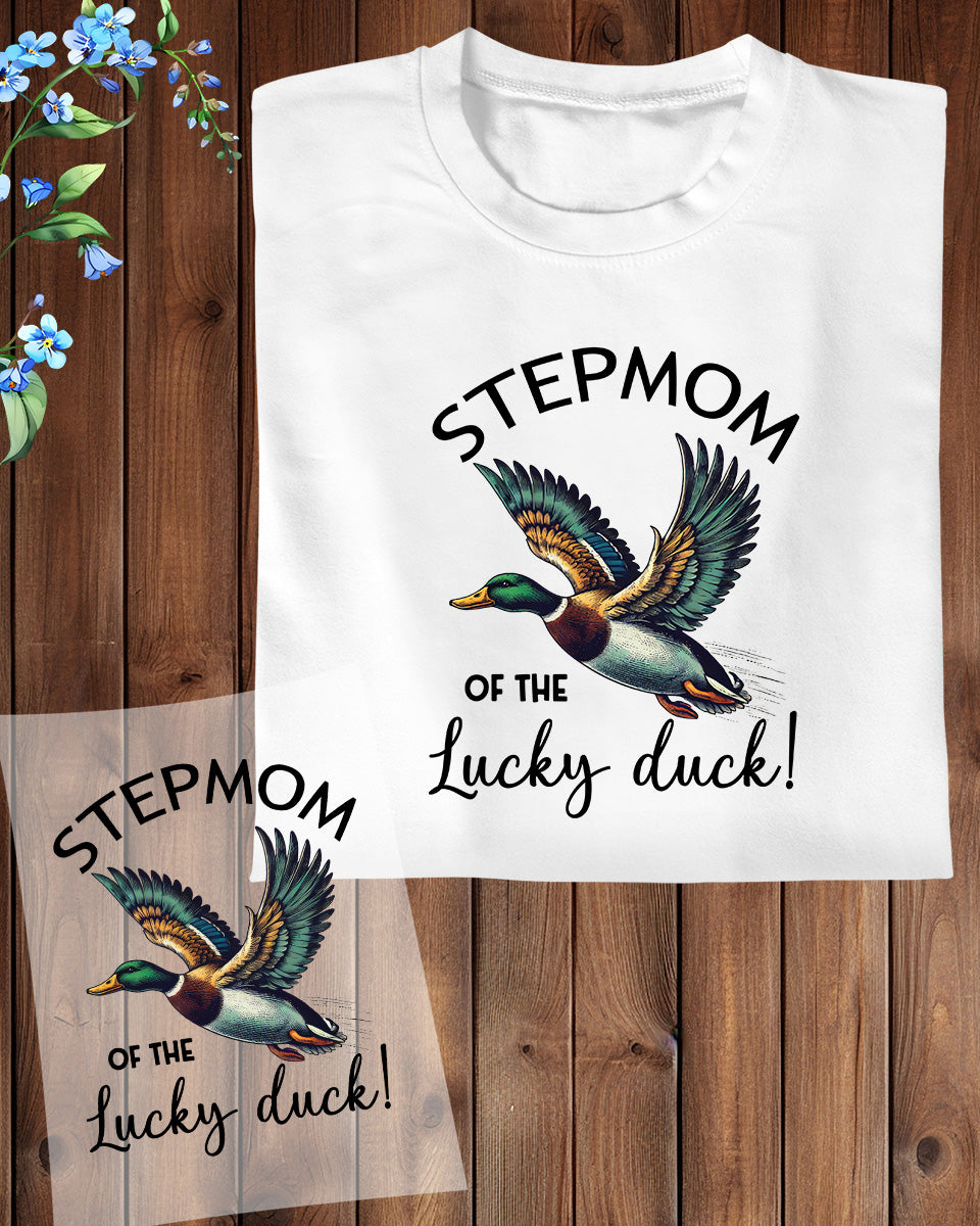 Stepmom of the Lucky Duck DTF Transfer