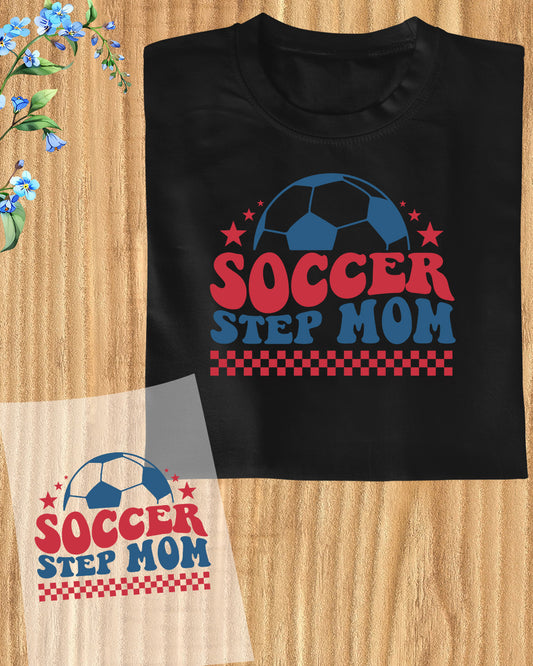 Soccer Step Mom DTF Transfer Film