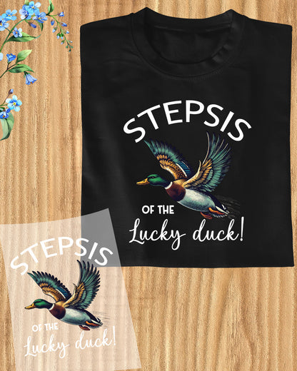 Stepsis of the Lucky Duck Shirt DTF Transfer