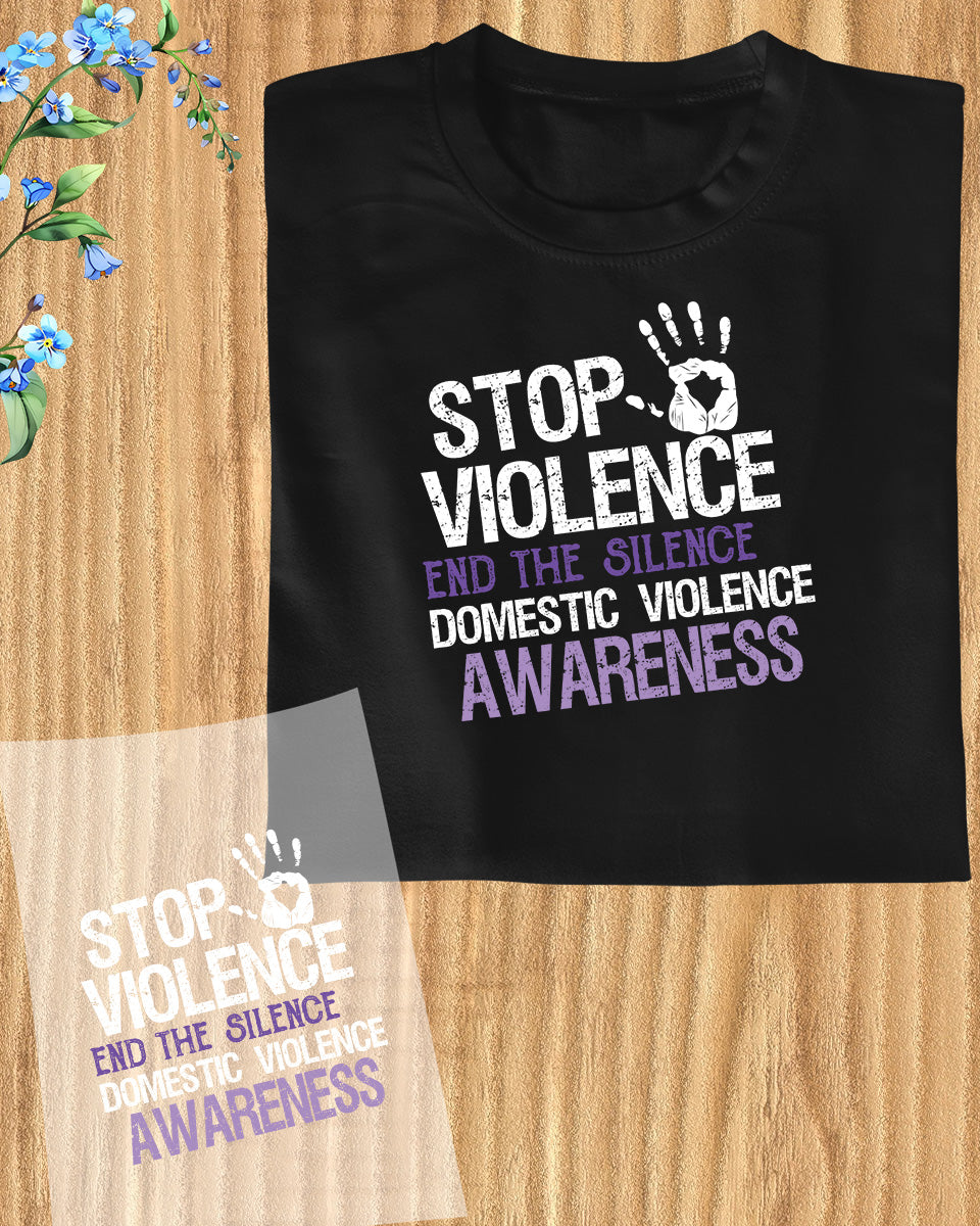 End the Silence DTF Transfer Film