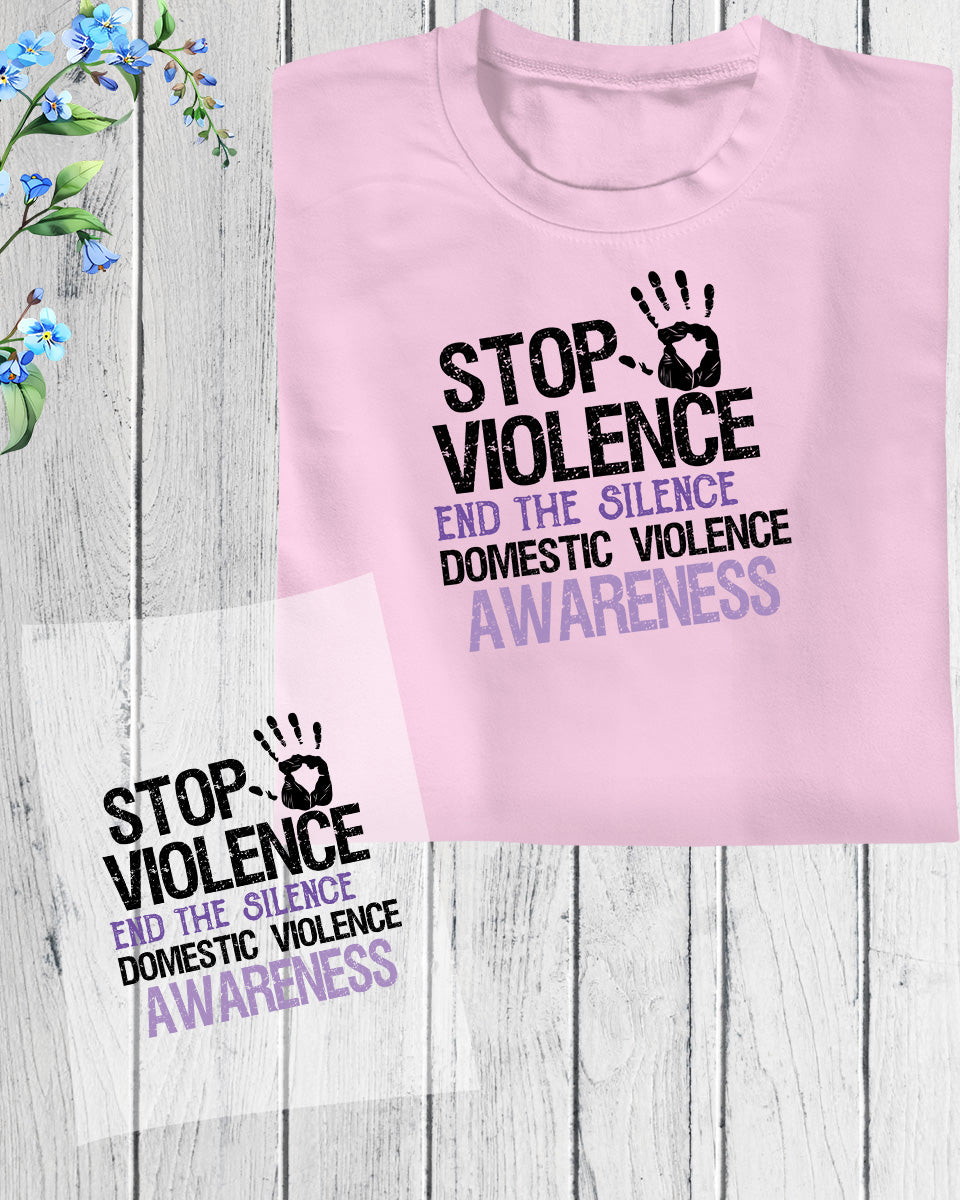 Stop the Violence DTF Transfer Film
