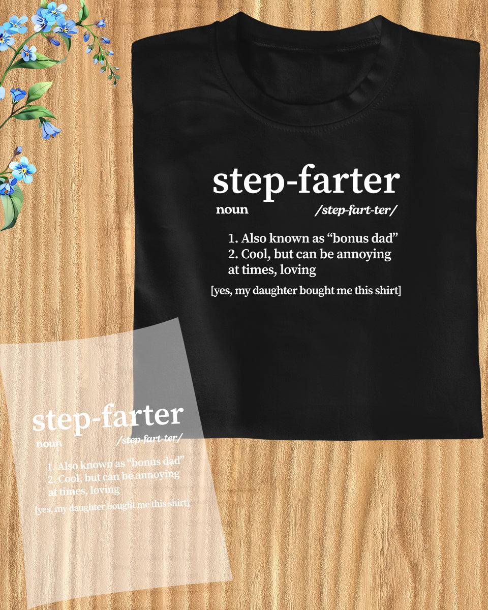 Step Father Definition Trendy DTF Transfer Film