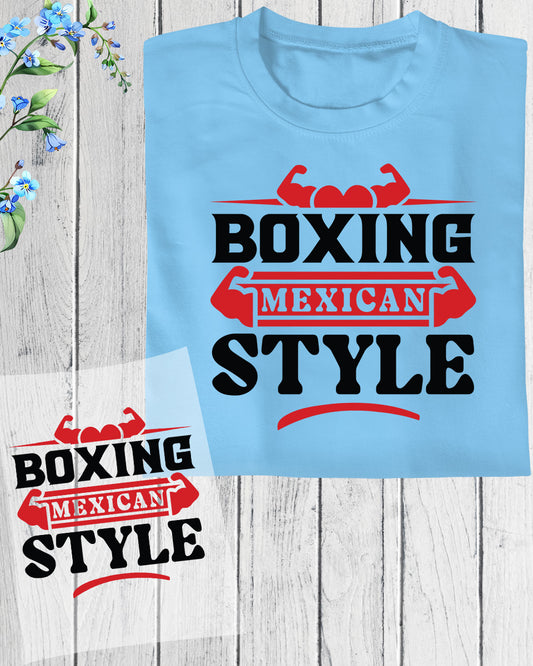 Mexican Boxing DTF Transfer Film