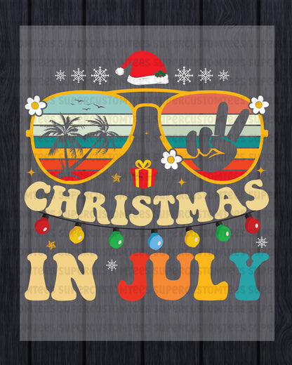 Summer Christmas in July Ready to Press