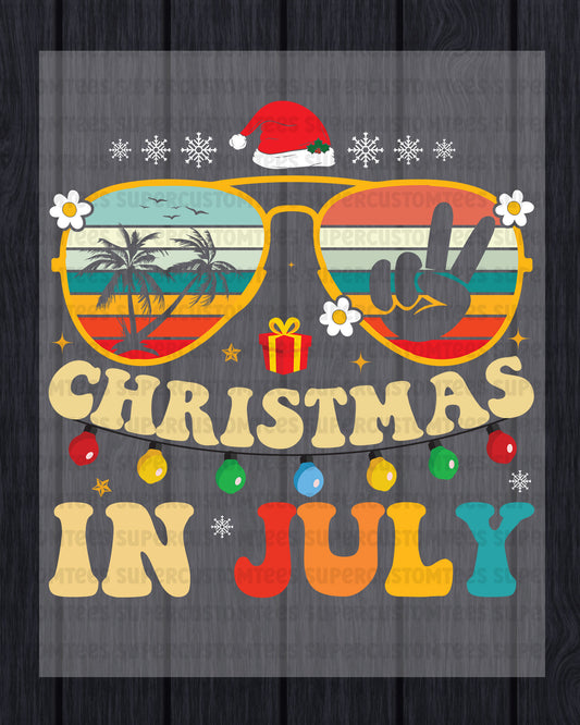 Summer Christmas in July Ready to Press