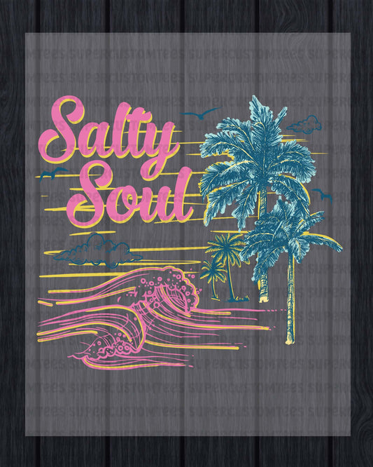 Summer Salty Soul DTF Transfer