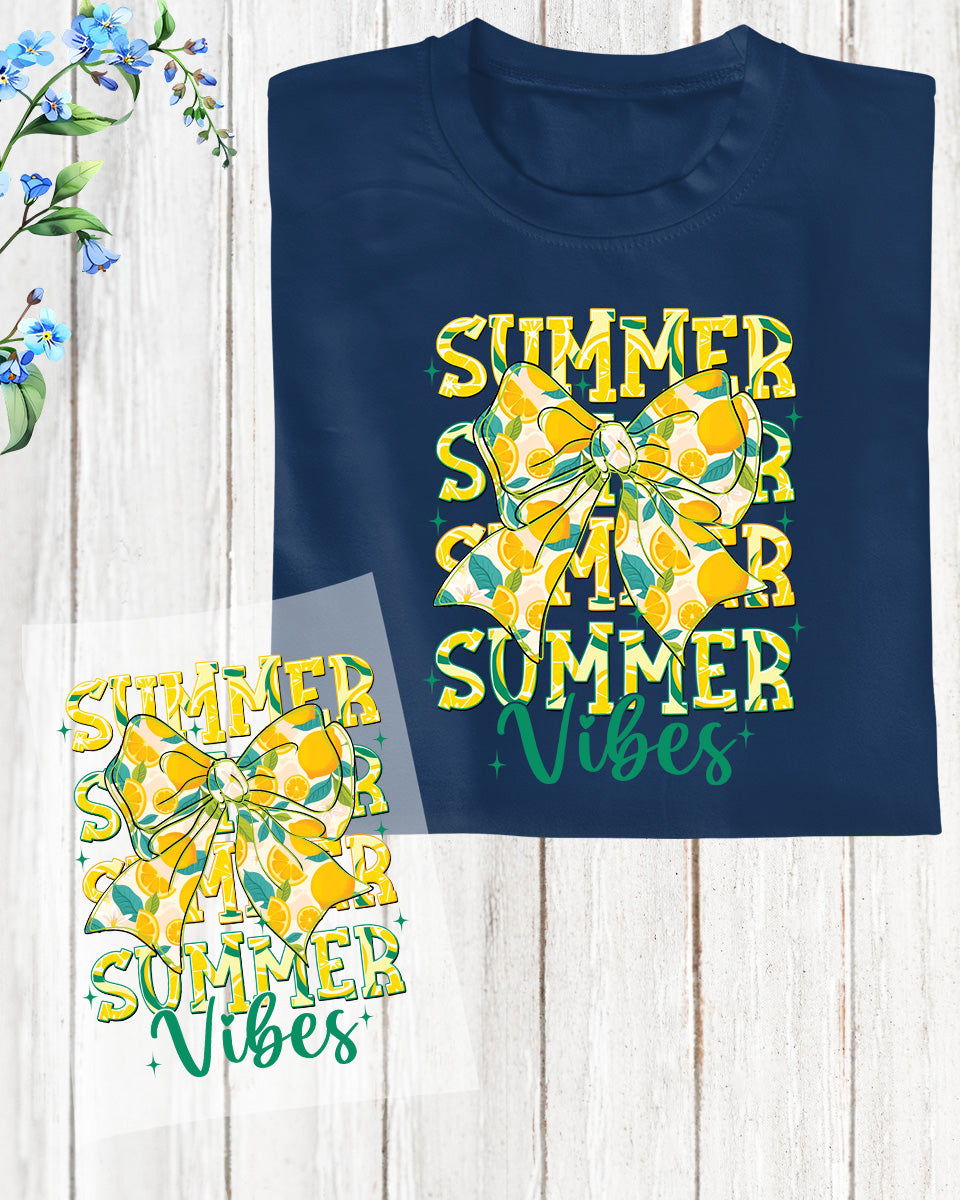 Summer Vibes Clemon DTF Transfer Ready to Press