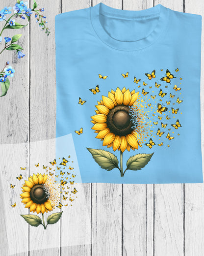 Sunflower Sunshine DTF Transfer Sheets