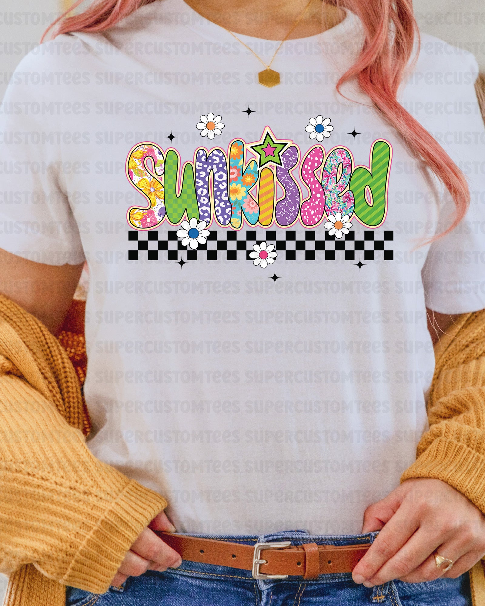 Sunkissed DTF Transfer Ready to Press