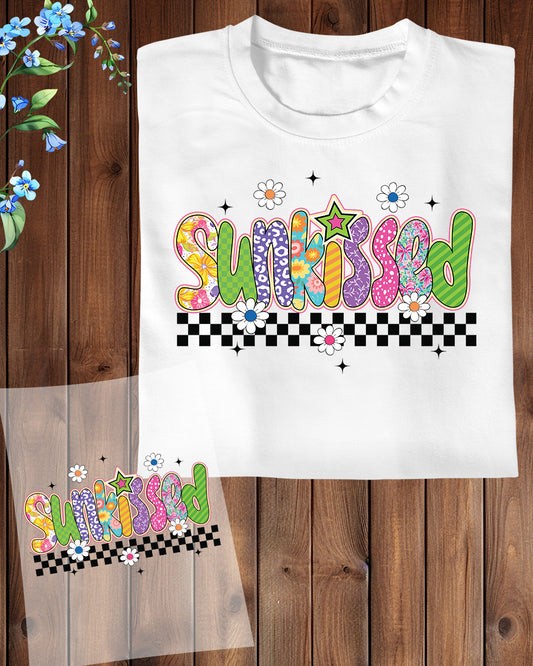 Sunkissed DTF Transfer Ready to Press