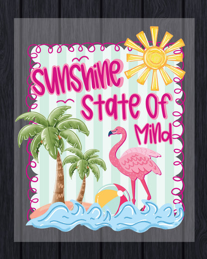 Sunshine State of Mind Summer DTF Transfer