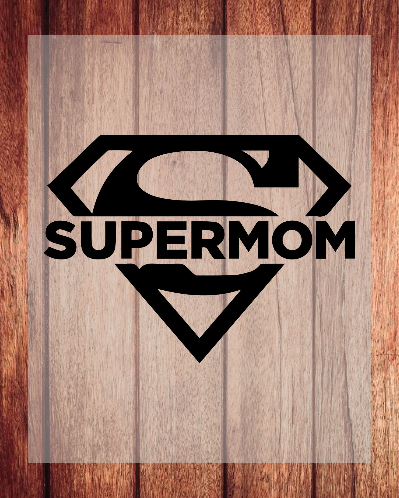 Supermom Mother's Day DTF Transfer Ready to Press Sheets