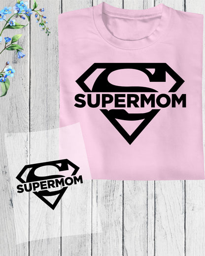 Supermom Mother's Day DTF Transfer Ready to Press Sheets