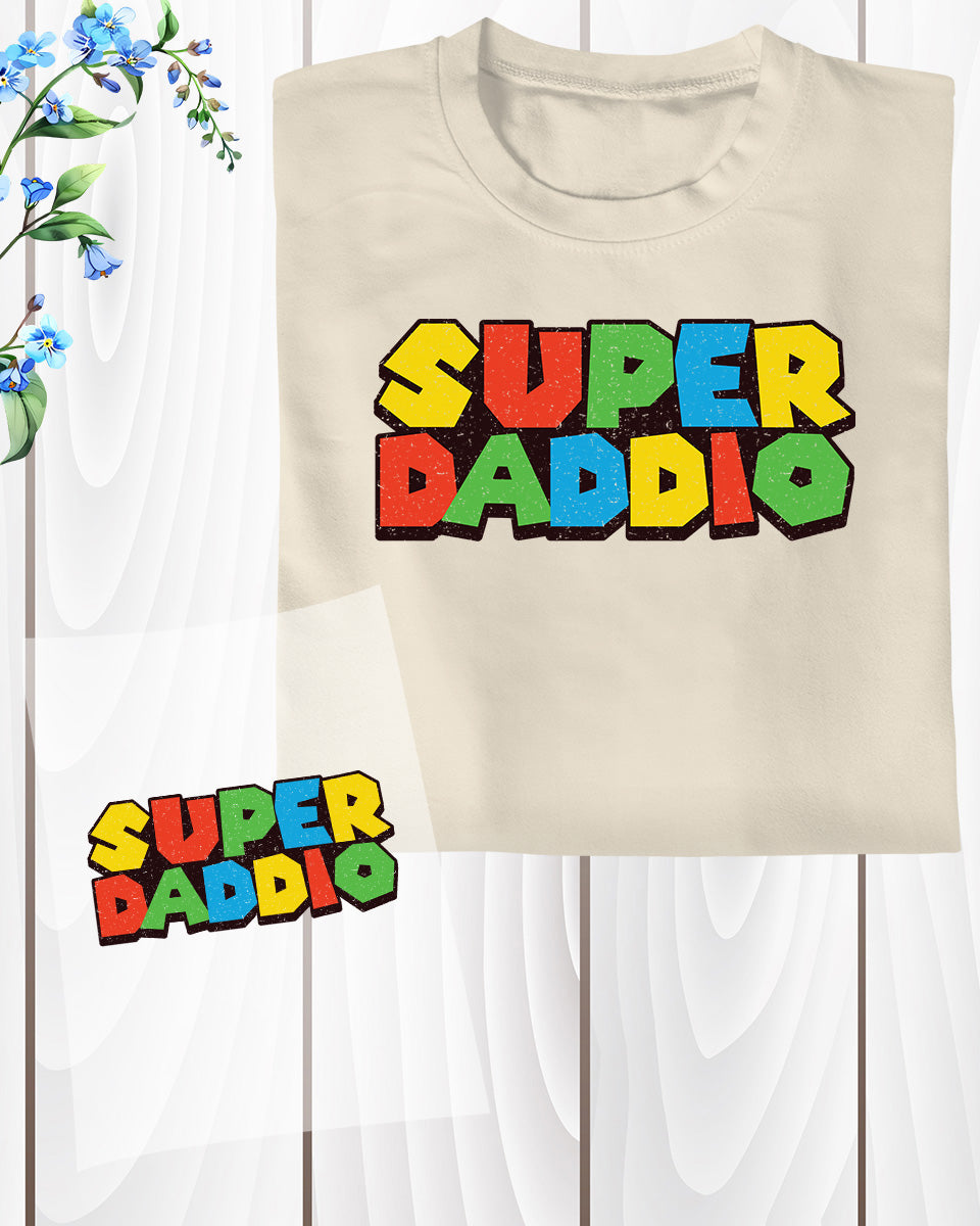 Super Daddio Father's Day DTF Transfer Film