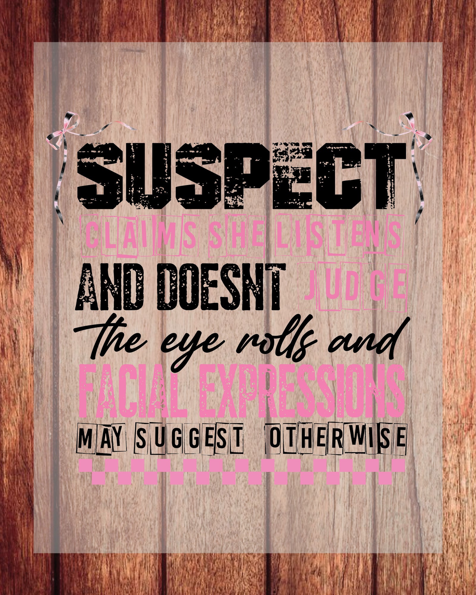 Suspect Claims She Listens And Doesn’t Judge DTF Transfer